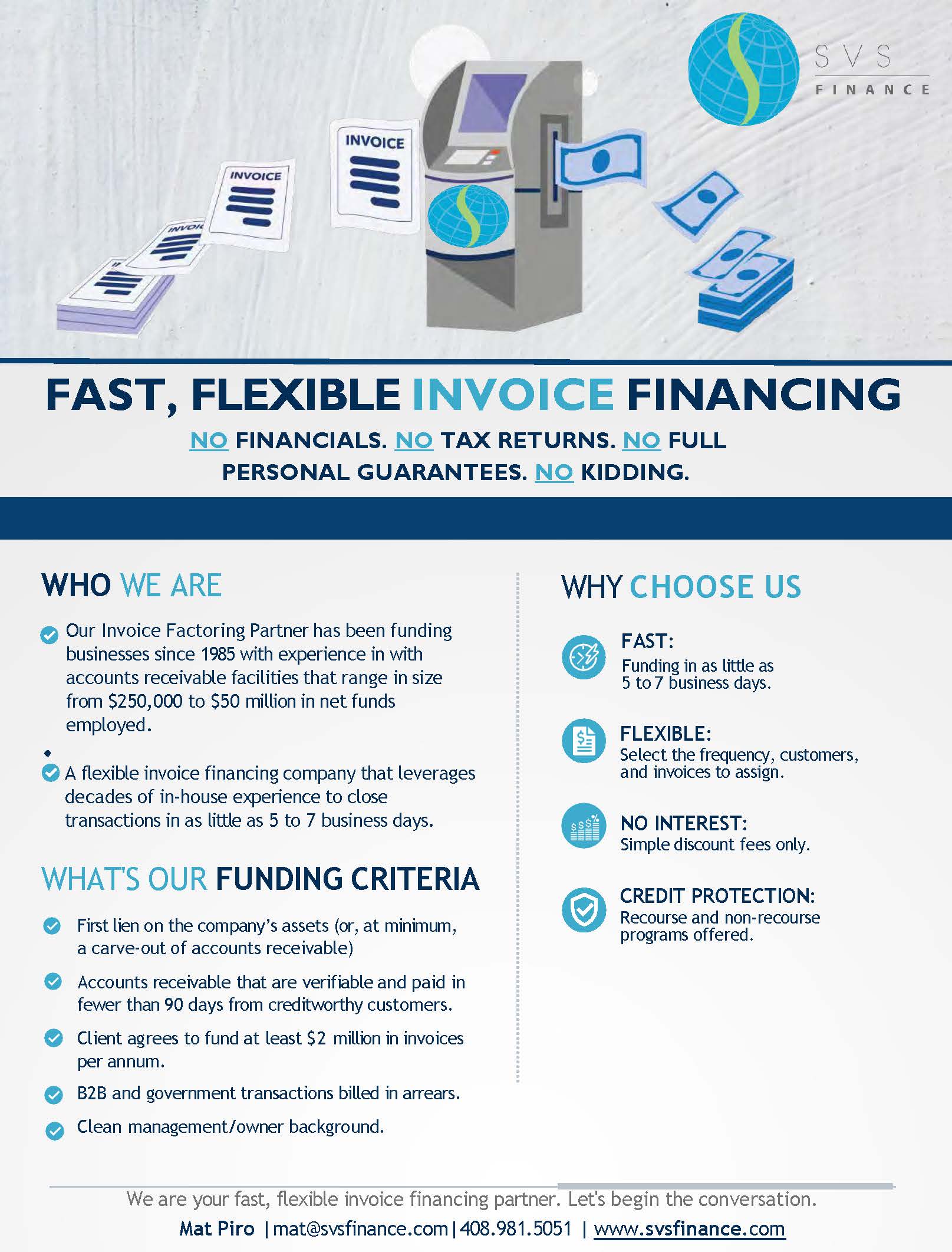 Invoice Factoring Supply Chain Financing